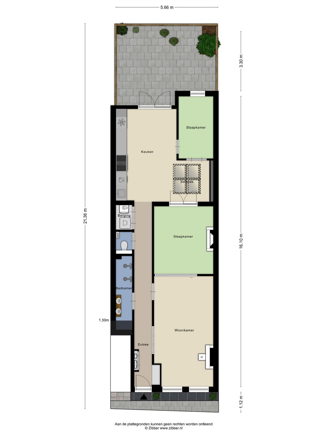 Foto 32 van Wouwermanstraat 41-ZW