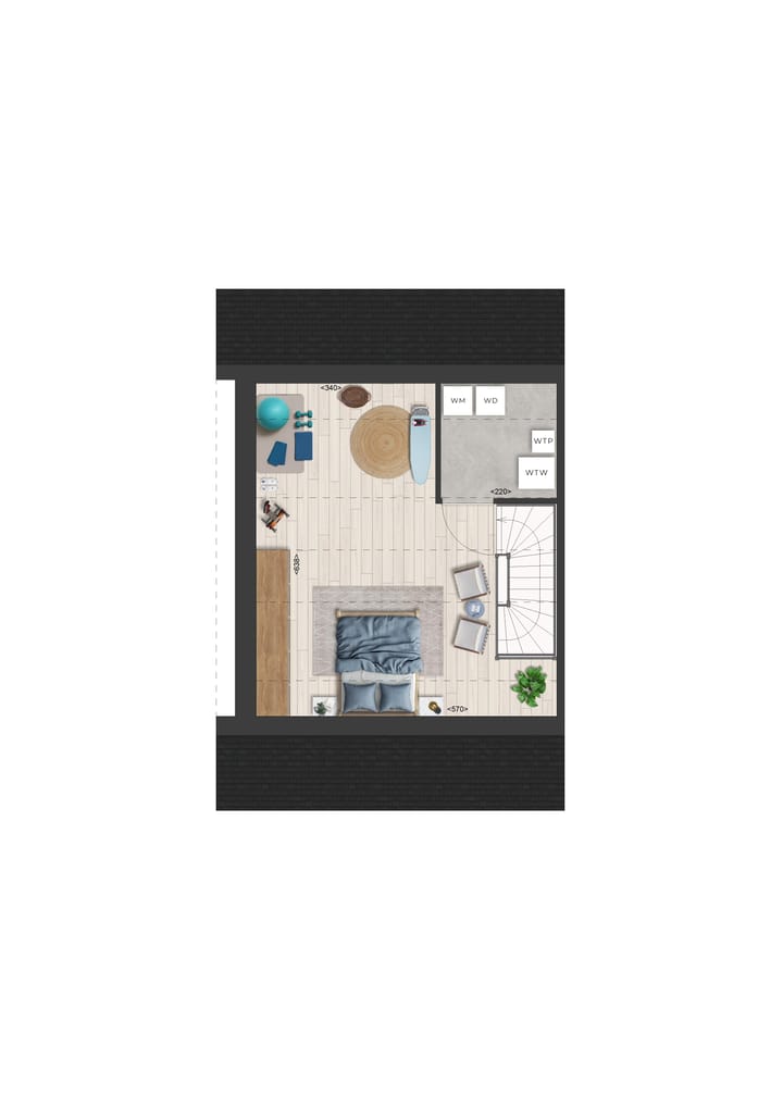 Foto 4 van Hoekwoningen (Bouwnr. 16)