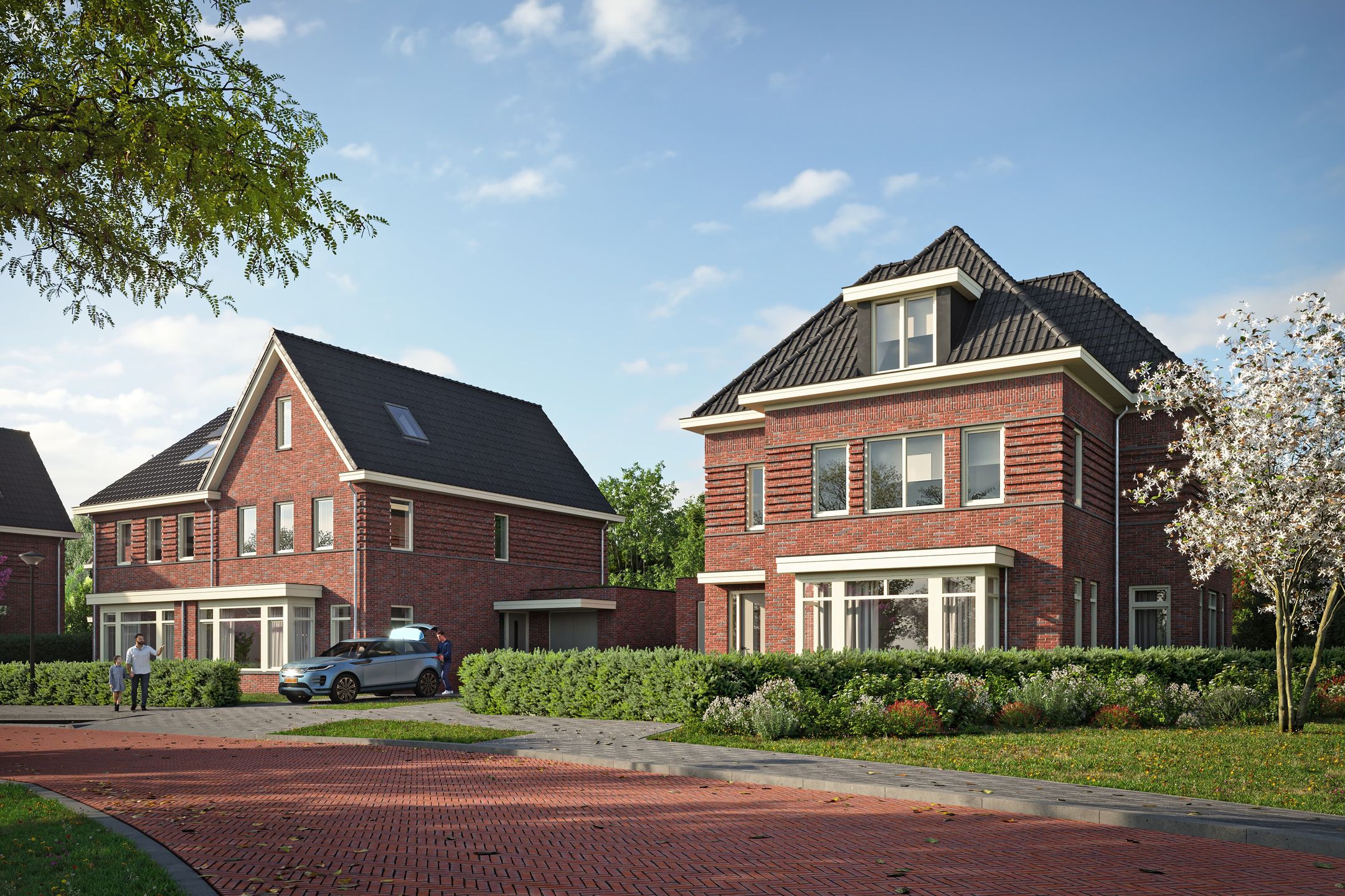 Twee-onder-een kap groot (Bouwnr. 2) false