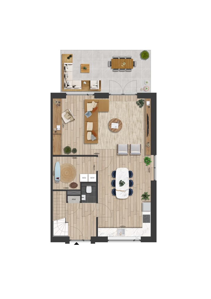 Photo 3 of Tussen- /levensloopbestendig (Bouwnr. 27)