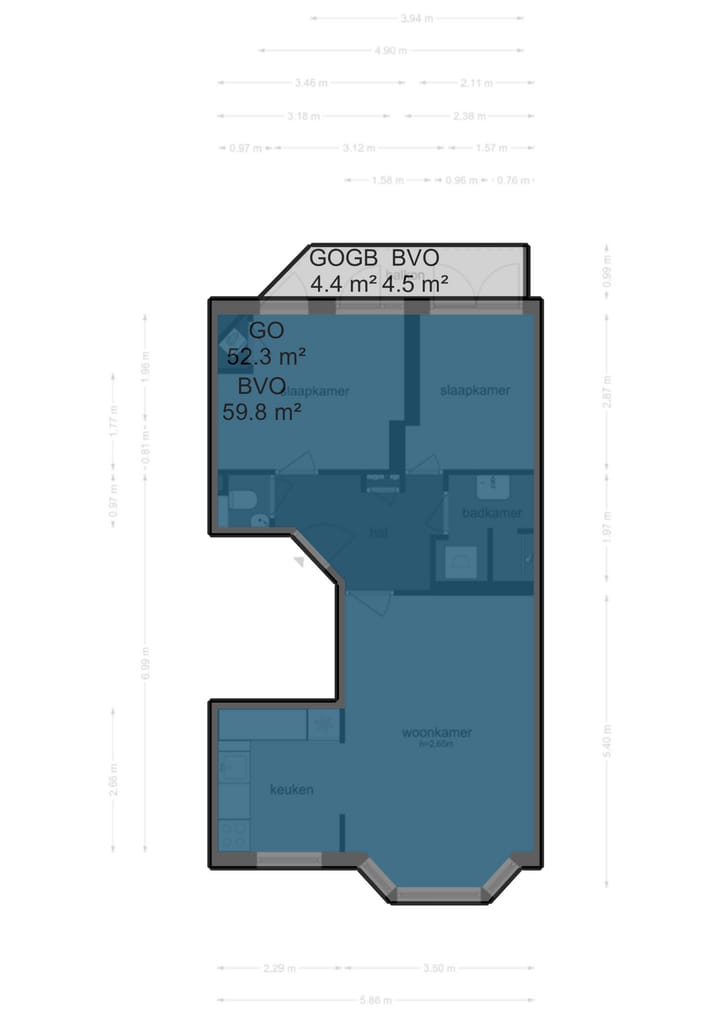 Foto 35 van Heemstedestraat 15-1