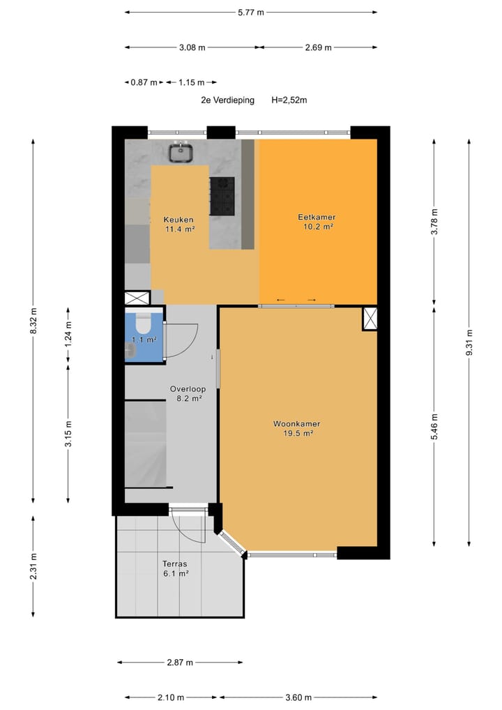 Foto 44 van Margaretha van Hennebergweg 25-B