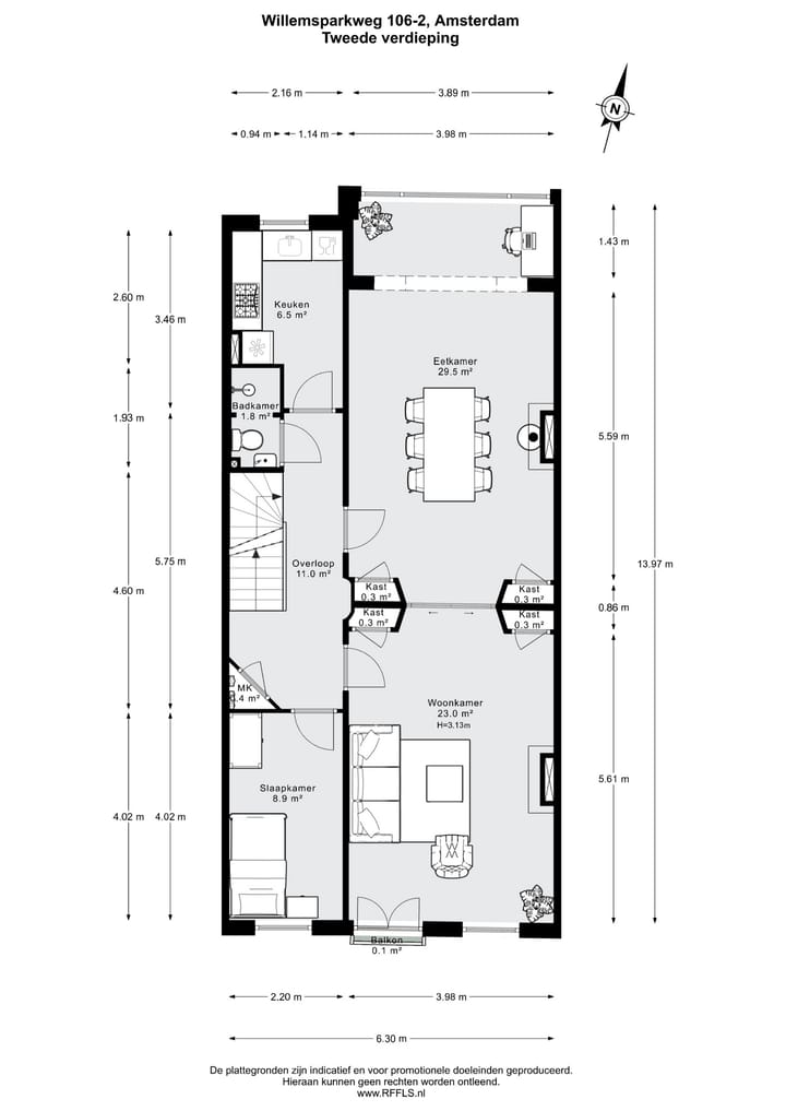Foto 28 van Willemsparkweg 106-2