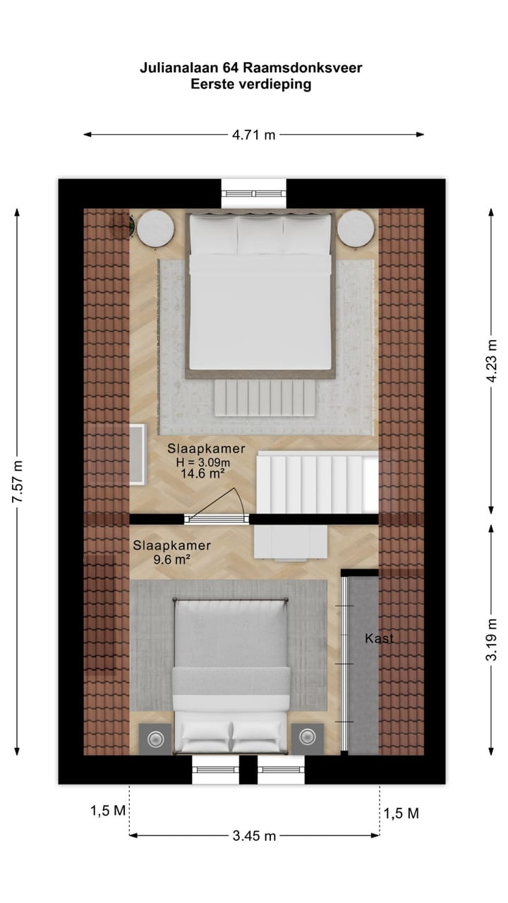 Foto 65 van Julianalaan 64