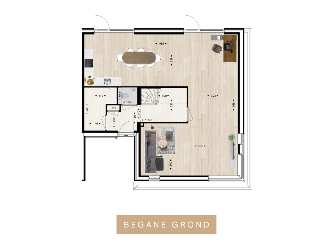 Foto 2 van Jupiter - Poortwachterswoning bouwnummer 24