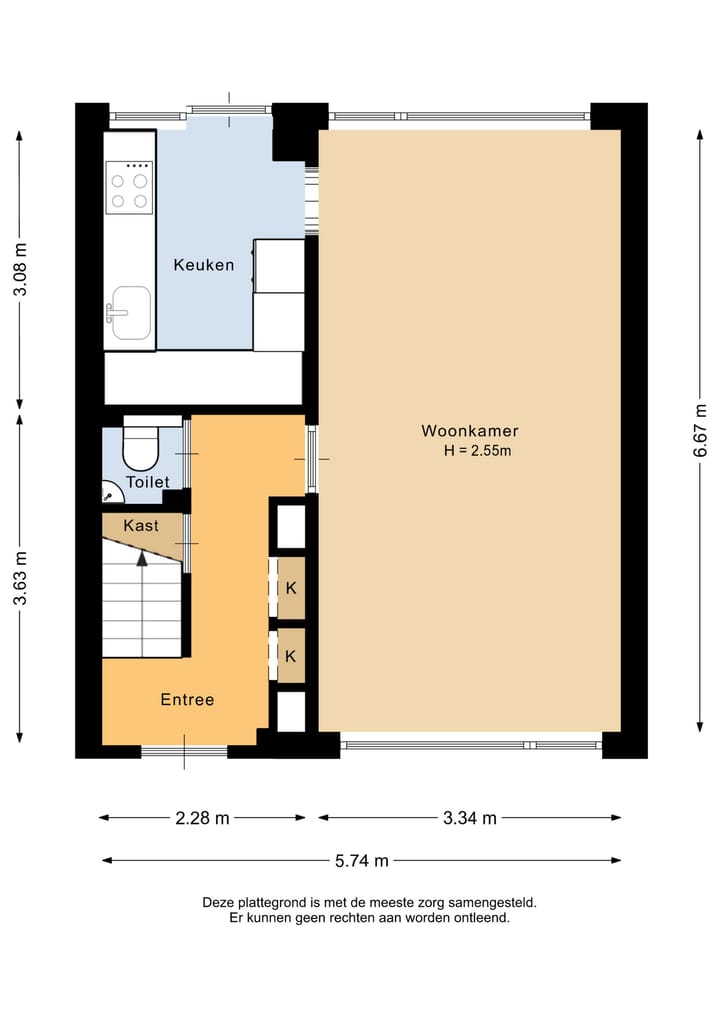 Foto 5 van Ds Th Rijckewaerdstraat 25