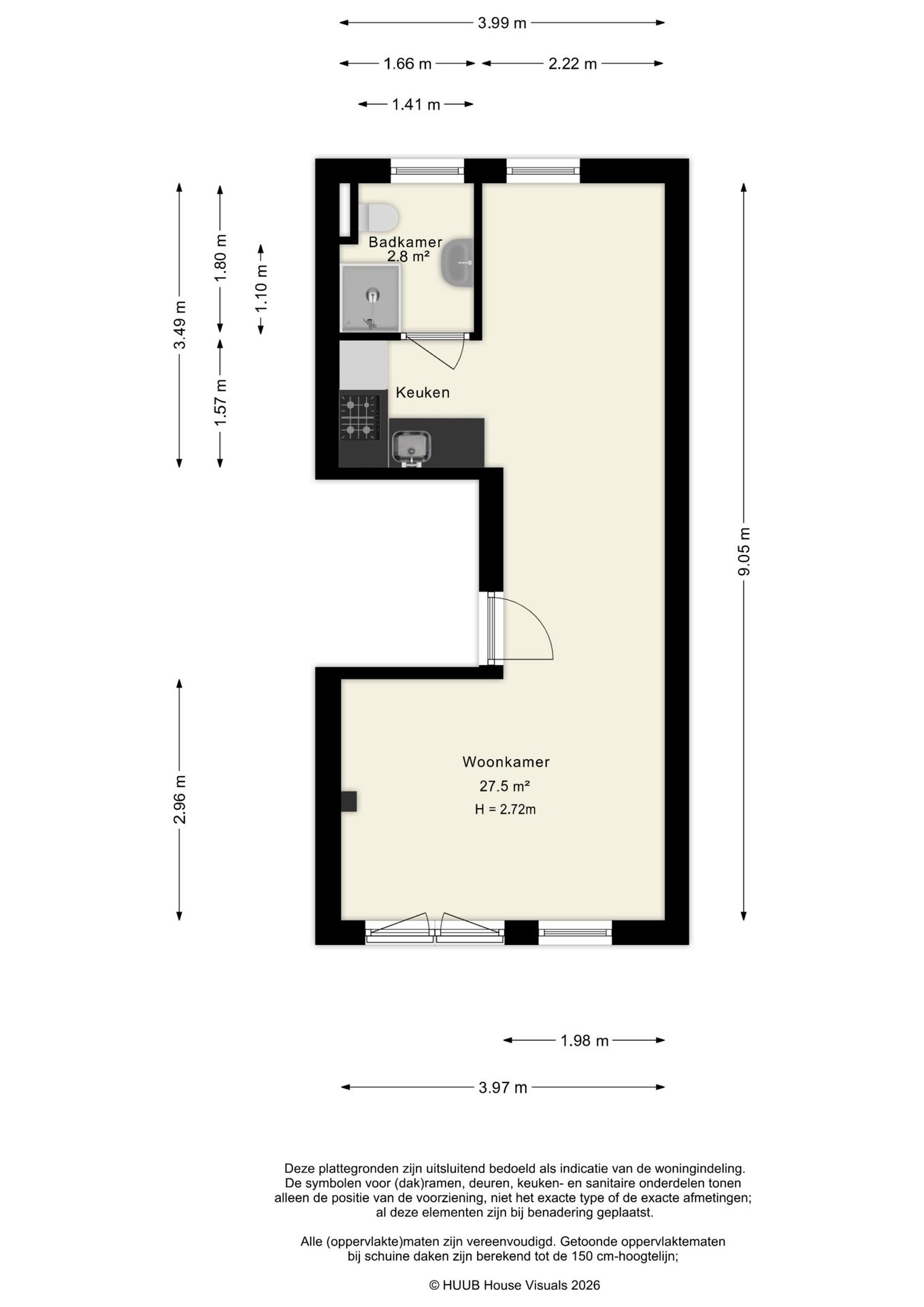 Foto 19 van Coornhertstraat 25-A