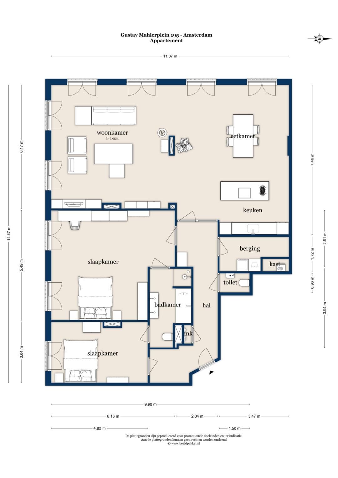 Foto 38 van Gustav Mahlerplein 195