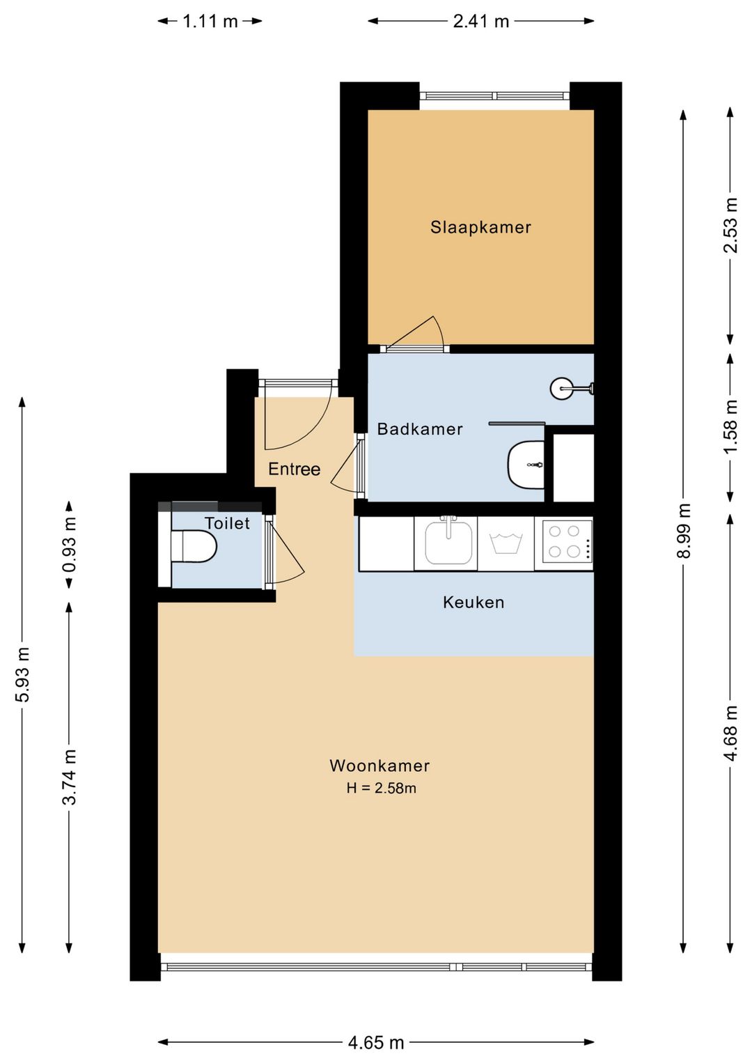 Foto 26 van Neptunusplein 40-A