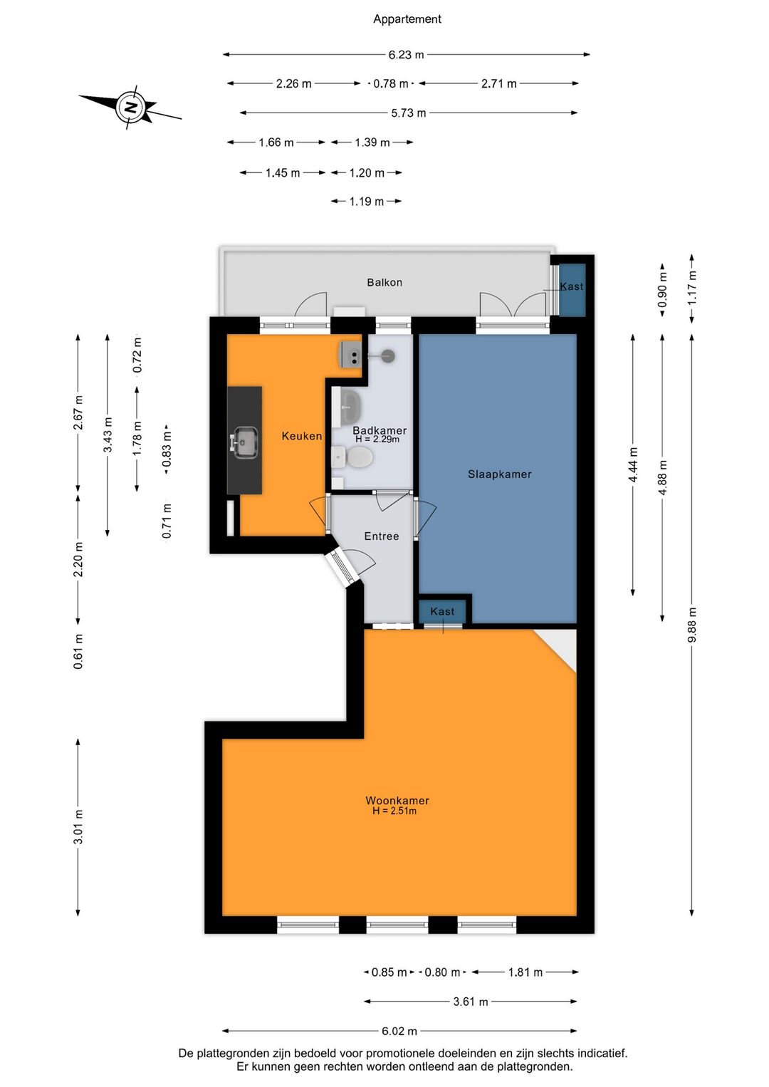 Foto 23 van Gaaspstraat 17-3