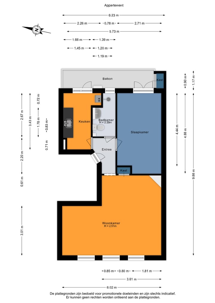 Foto 23 van Gaaspstraat 17-3