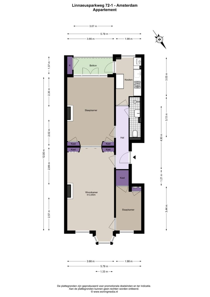 Foto 27 van Linnaeusparkweg 72-1