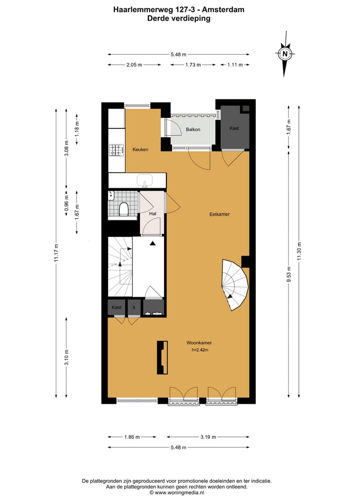 Photo 25 of Haarlemmerweg 127-3