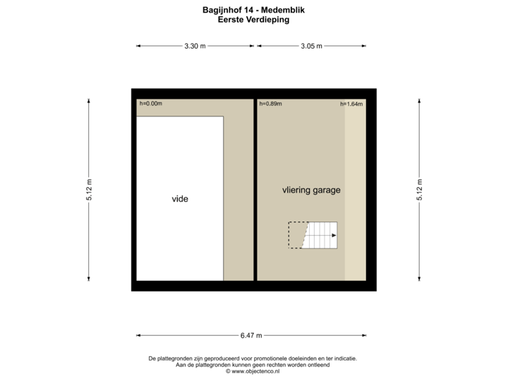 EERSTE VERDIEPING GARAGE