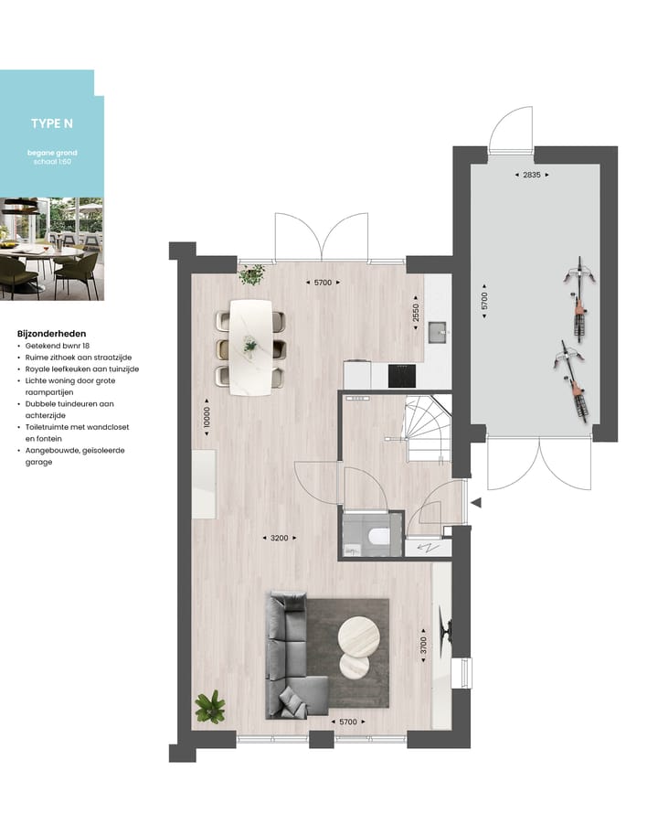 Foto 2 van Tweekapper | type N (Bouwnr. 18)