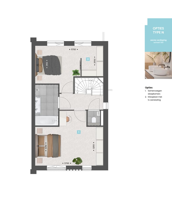 Foto 6 van Tweekapper | type N (Bouwnr. 18)