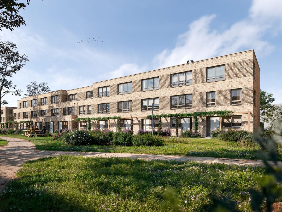 Foto 2 van 3-Laagse hoekwoning (Bouwnr. 12)