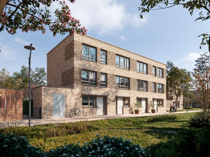 Foto 4 van 3-Laagse hoekwoning (Bouwnr. 100)