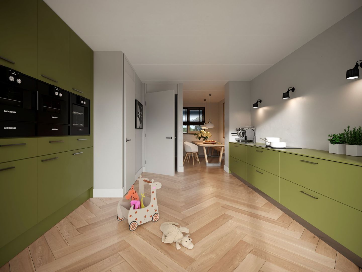 Foto 4 van 4-Laagse hoekwoning (Bouwnr. 25)