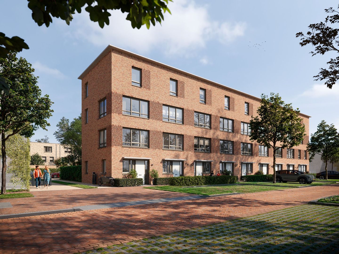 Foto 1 van 4-Laagse tussenwoning (Bouwnr. 23)
