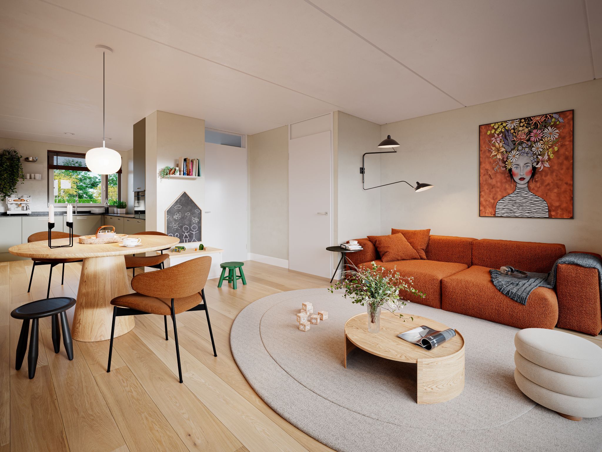 Photo 6 of 3-Laagse tussenwoning (Bouwnr. 9)