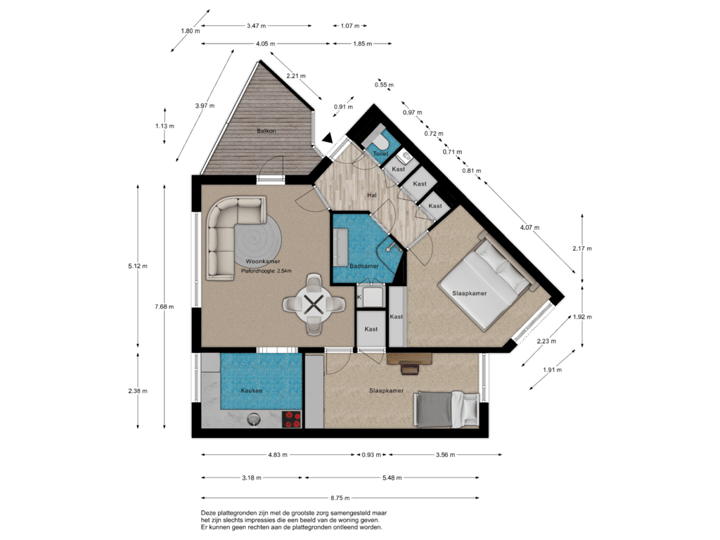 Appartement (mogelijkheid)