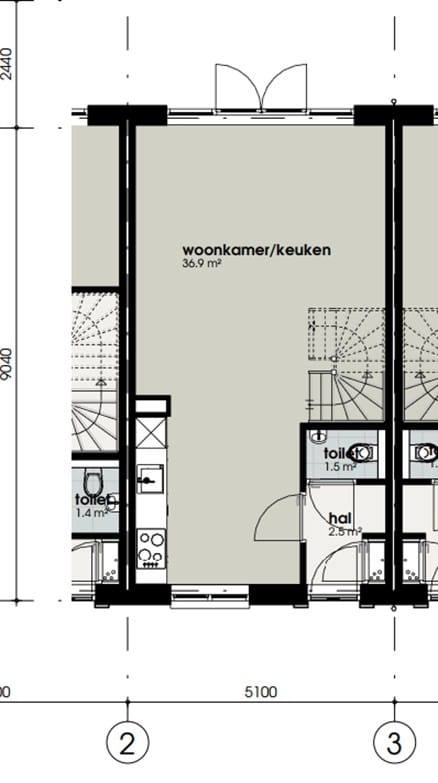 Photo 12 of Tussenwoningen met berging (Bouwnr. 7)