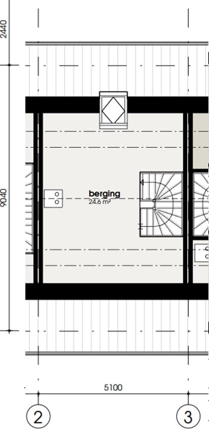 Foto 16 van Tussenwoningen met berging (Bouwnr. 8)