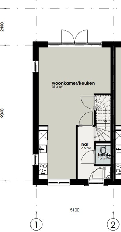 Photo 8 of Hoekwoning met garage (Bouwnr. 9)