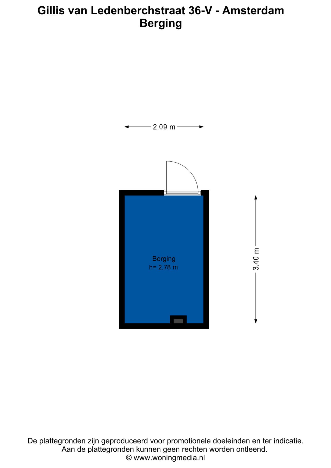 Foto 39 van Gillis van Ledenberchstraat 36-V
