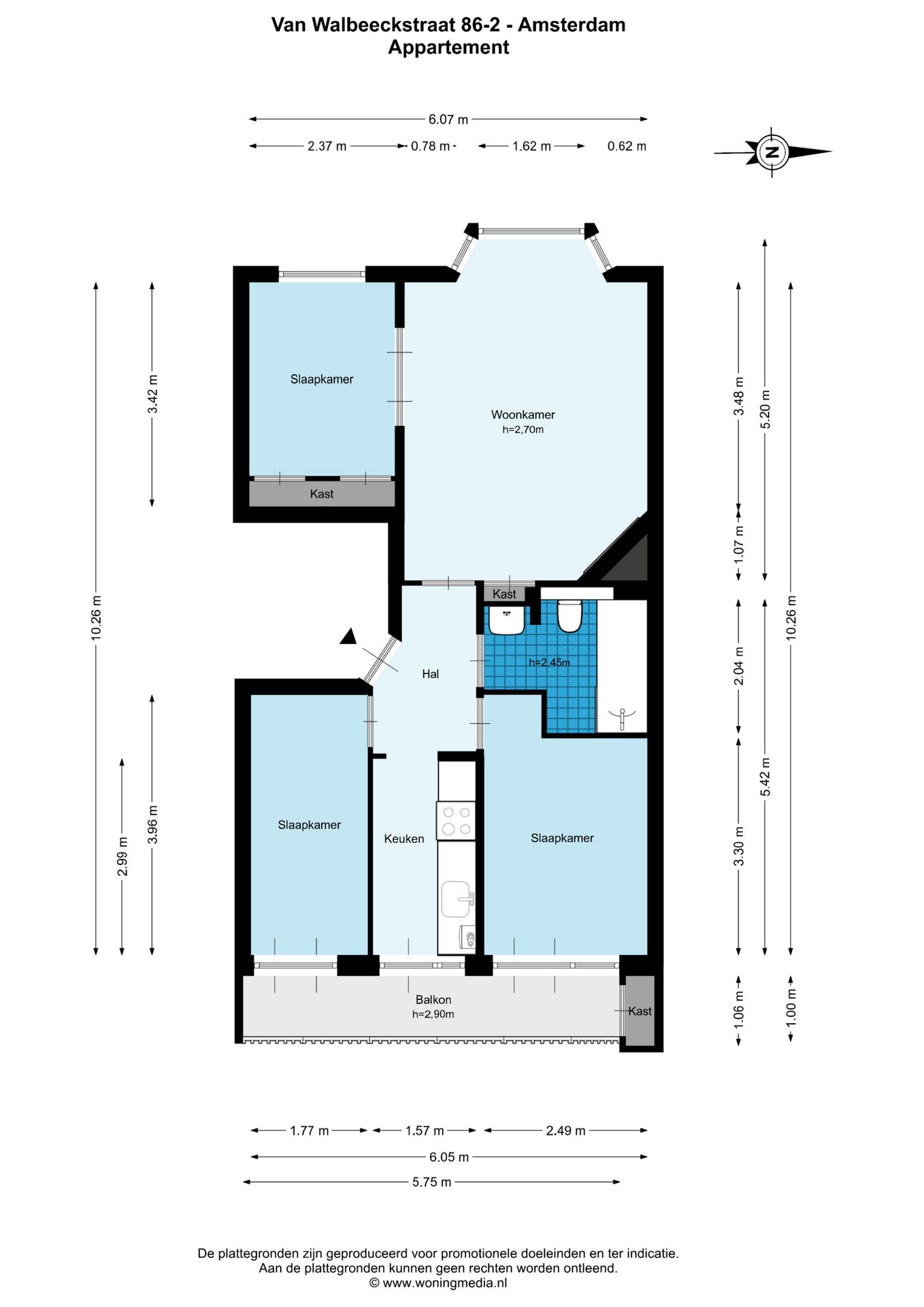 Photo 24 of Van Walbeeckstraat 86-2