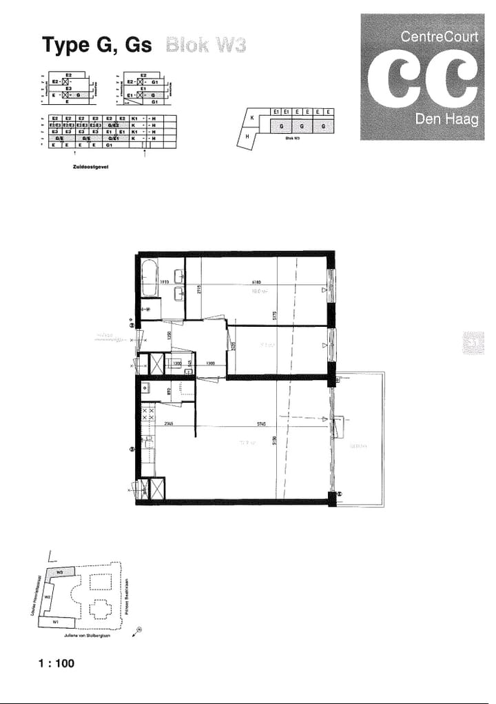 Foto van CentreCourt - type G Portiekwoning