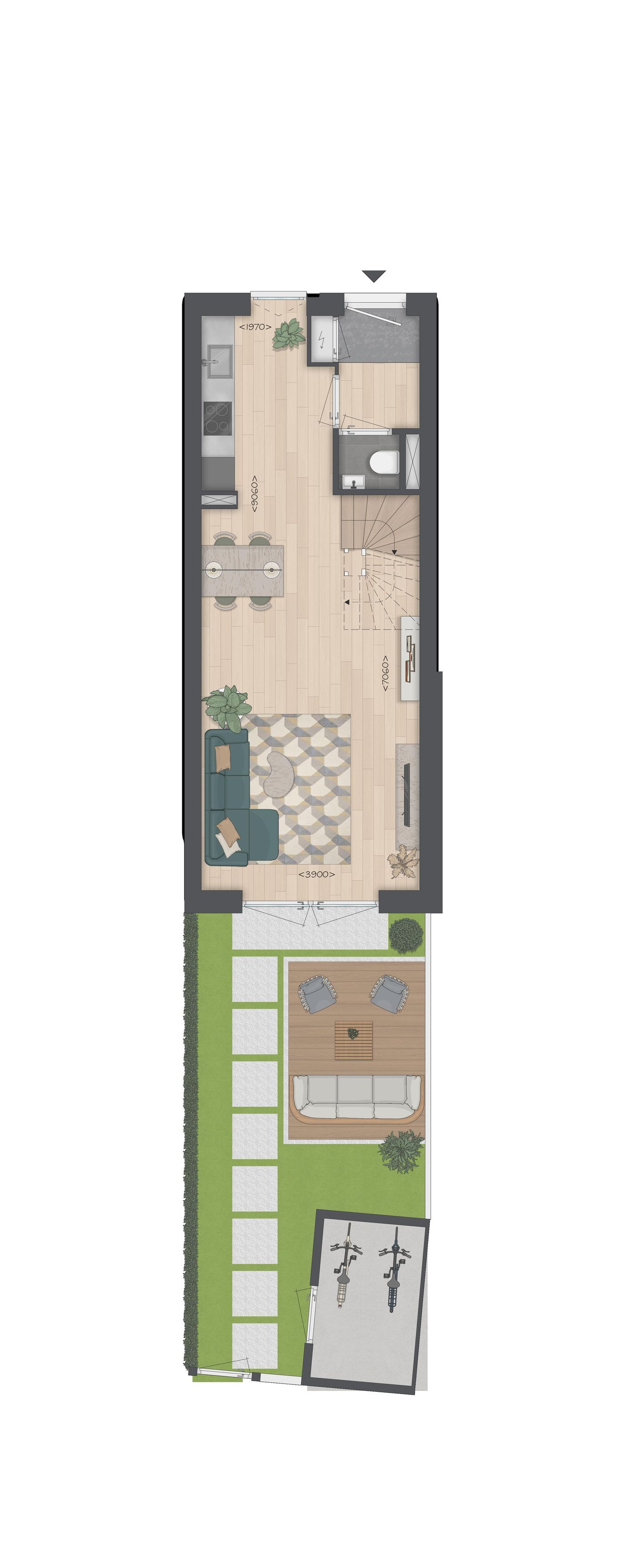 Foto 4 van Type F Tussenwoning (Bouwnr. 604)