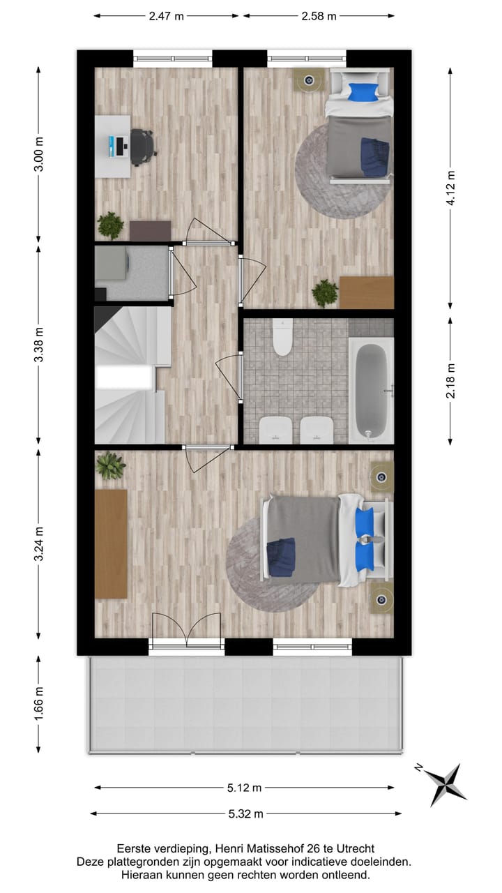 Foto 70 van Henri Matissehof 26