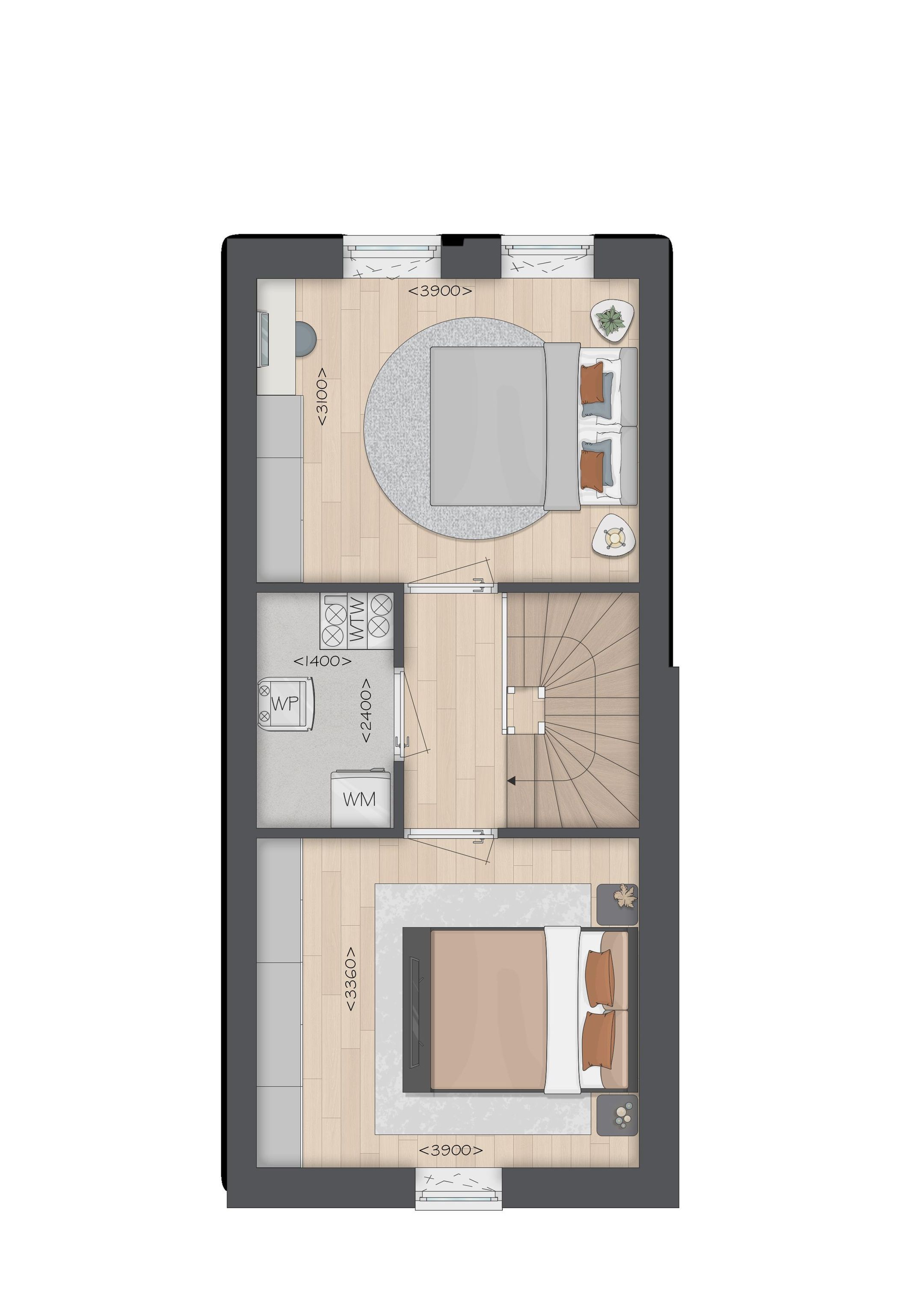 Foto 9 van Type F Tussenwoning (Bouwnr. 605)
