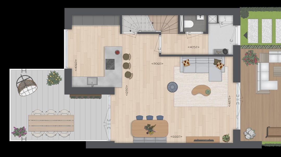 Foto 8 van Type H Eindwoning (Bouwnr. 615)