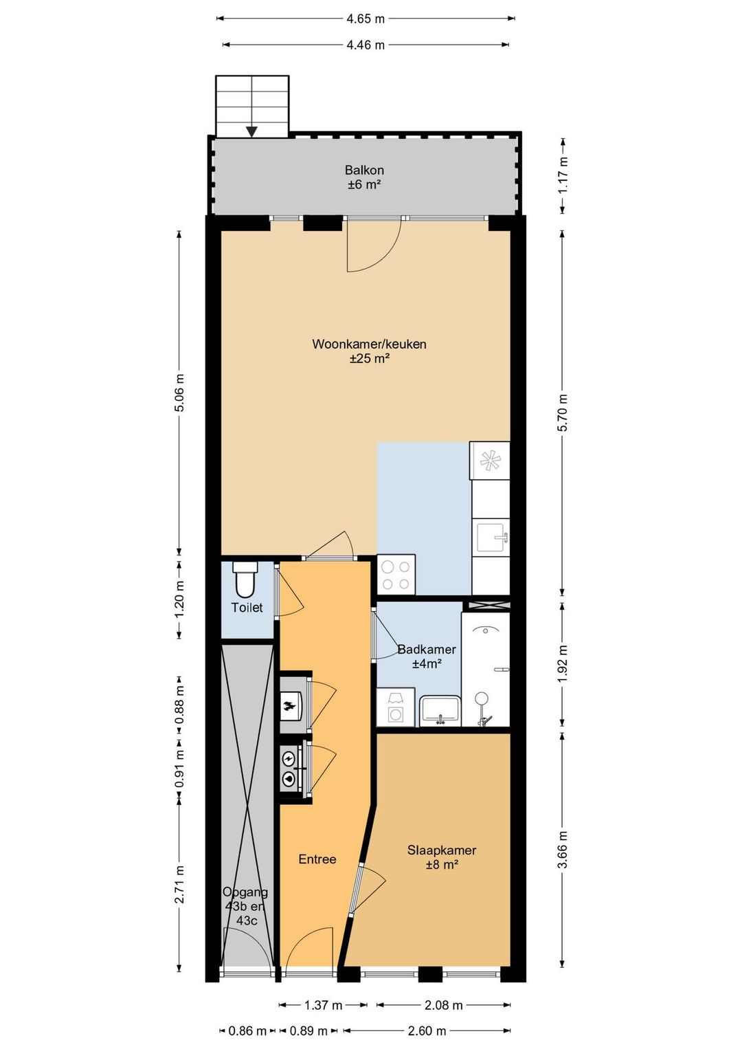 Foto 17 van Van Oosterzeestraat 43-A