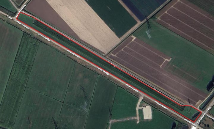 Horenhilsedijk, Hooge Zwaluwe