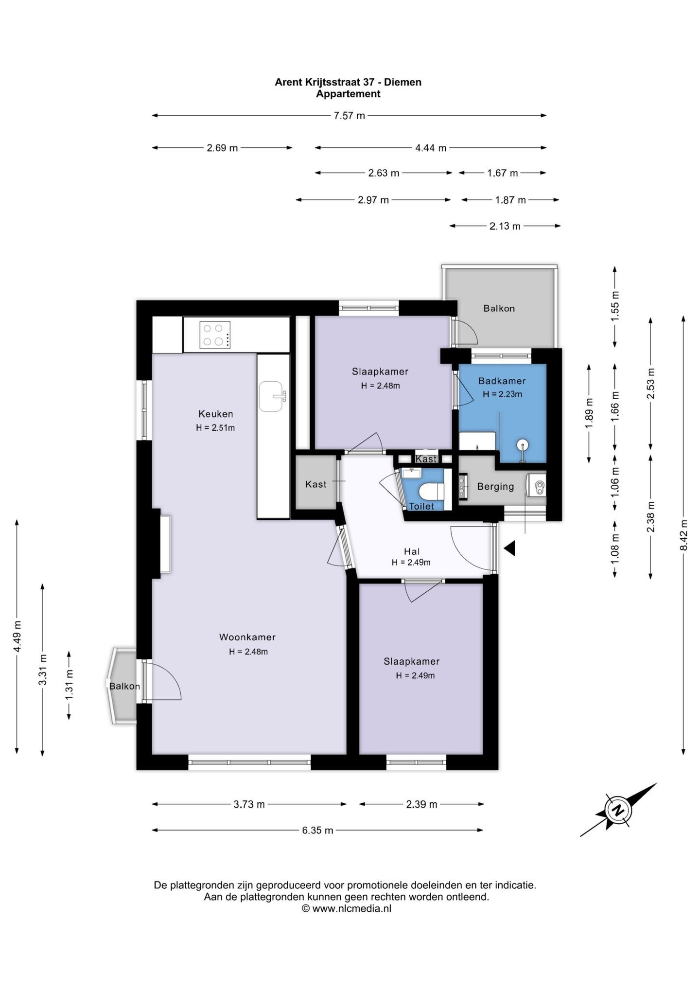 Foto 5 van Arent Krijtsstraat 37-I