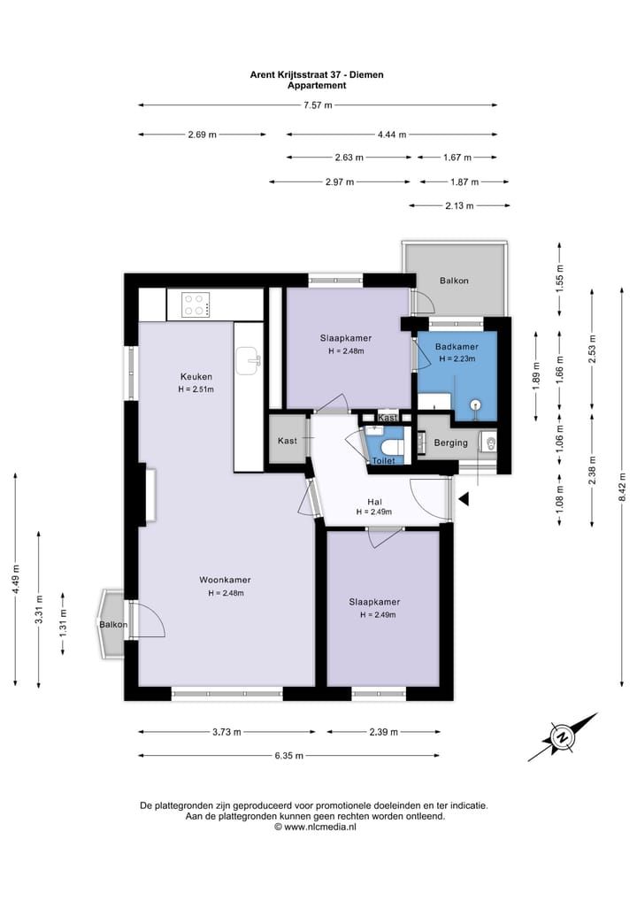 Foto 5 van Arent Krijtsstraat 37-I