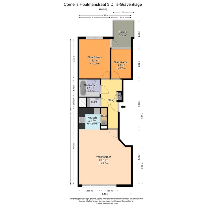 Foto 27 van Cornelis Houtmanstraat 3-D