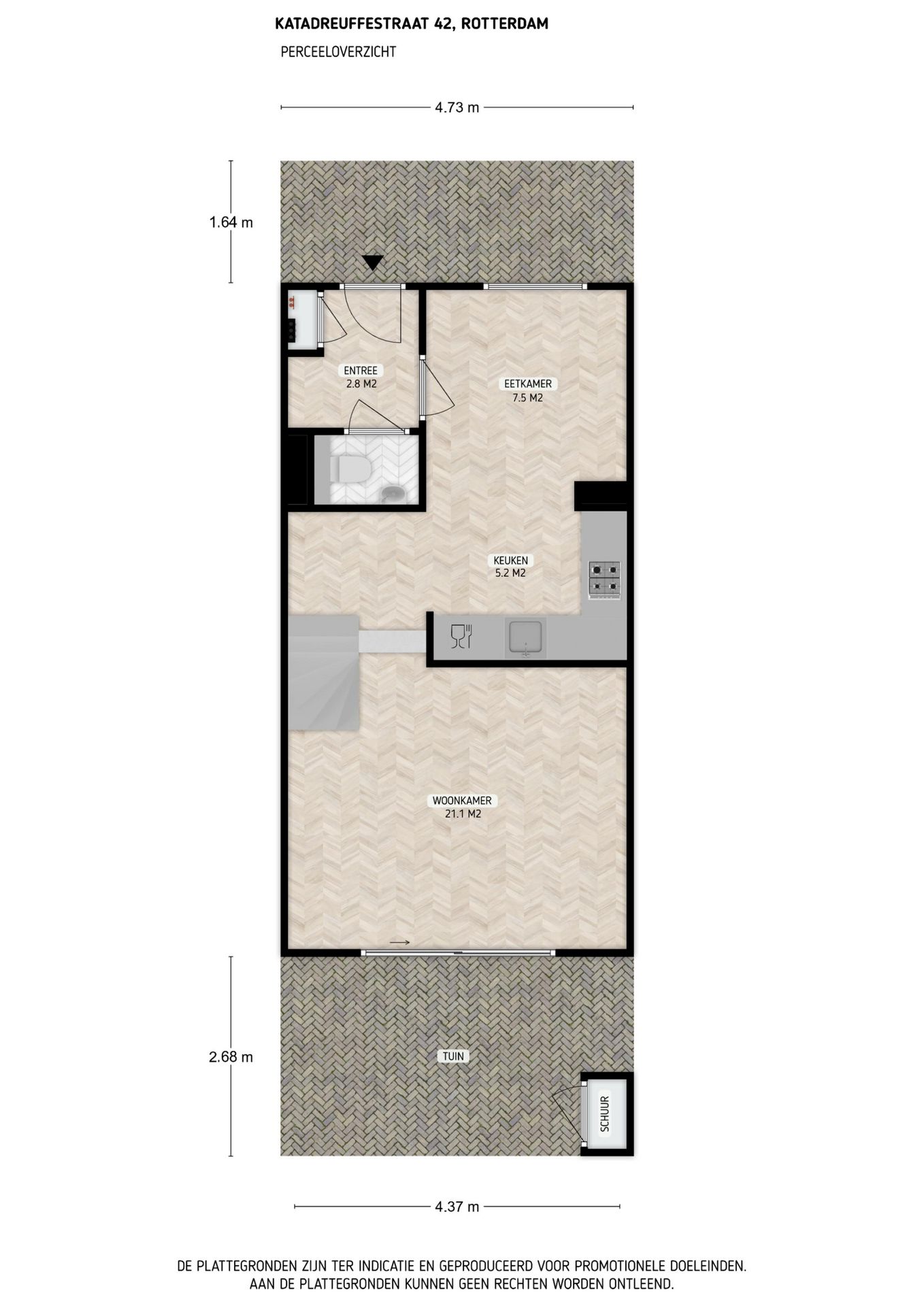 Foto 34 van Katadreuffestraat 42