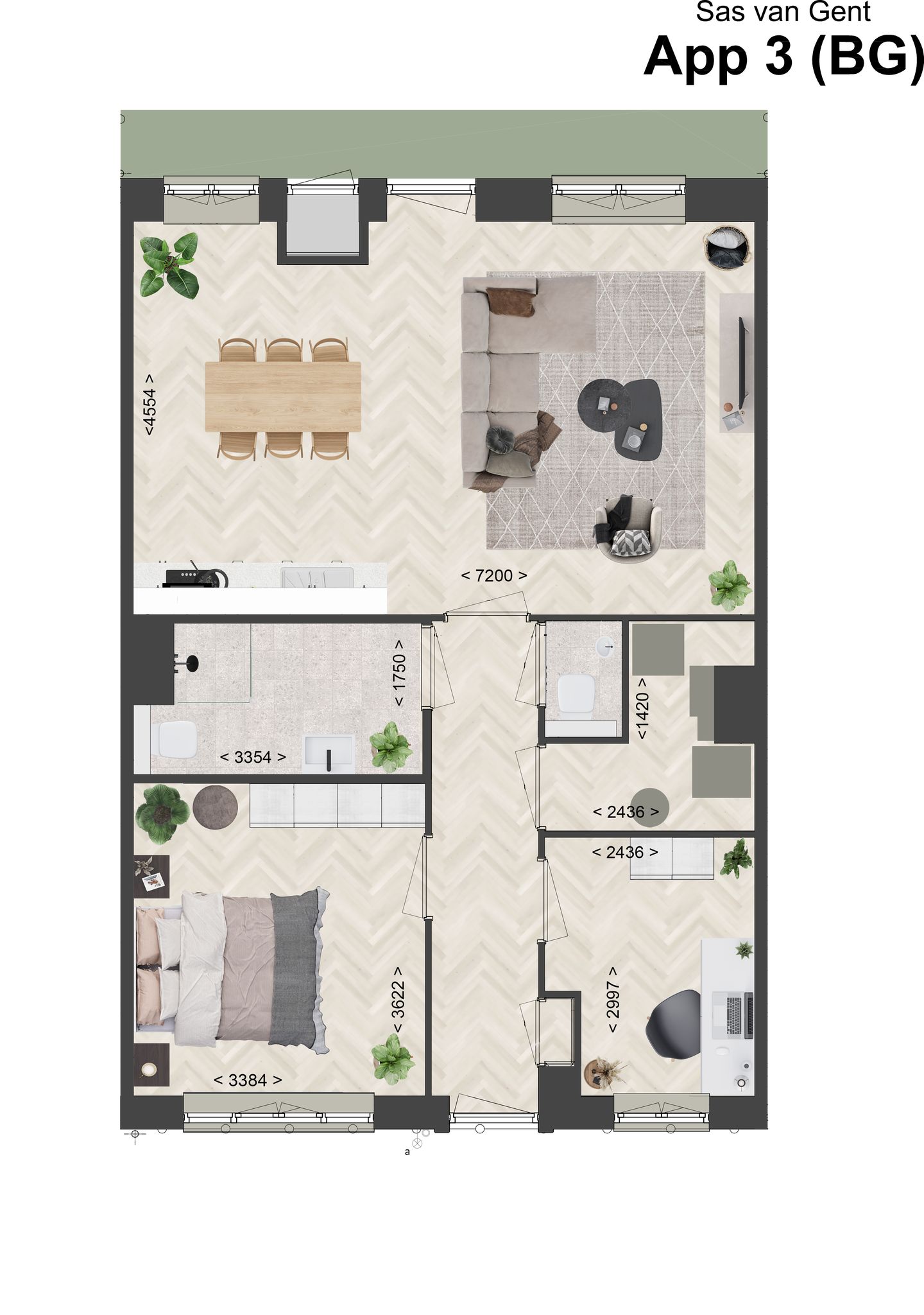 Foto 4 van Appartementen (Bouwnr. 3)
