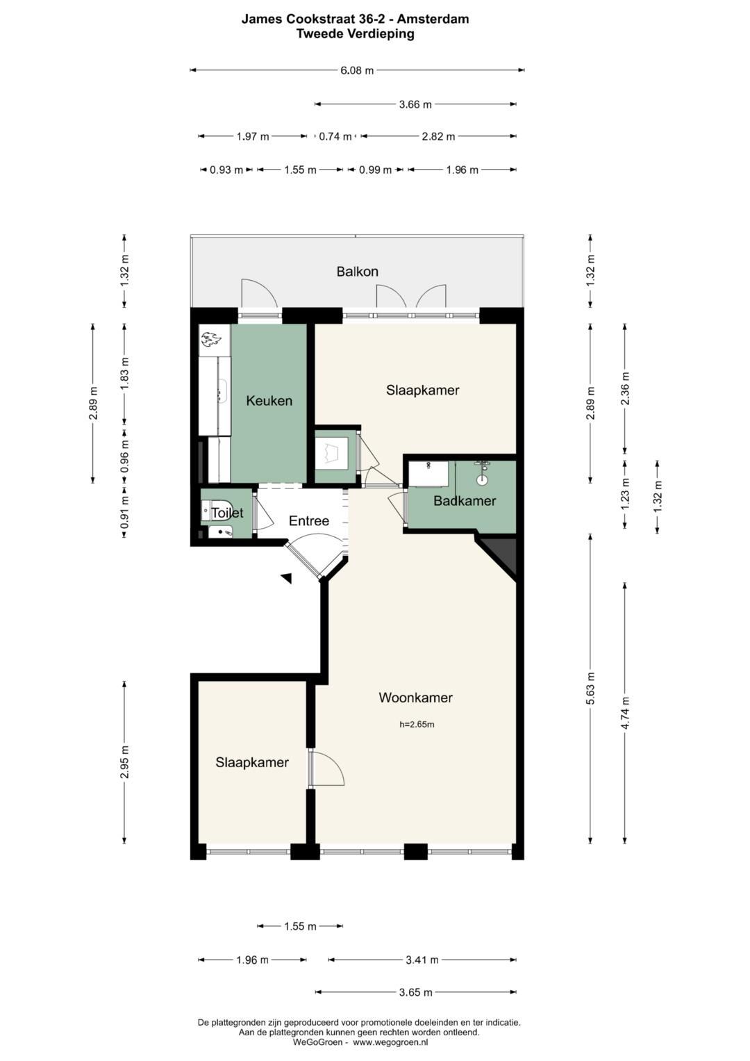 Foto 30 van James Cookstraat 36-2