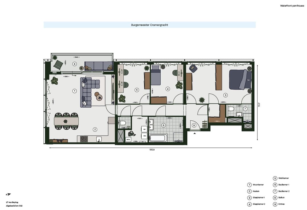 Foto 28 van Cortado Waterfront 95-100 (Bouwnr. 503)