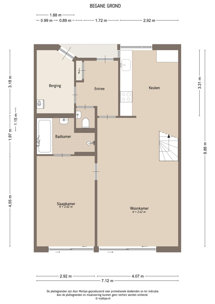 Foto 35 van Blauwe Haansteeg 8