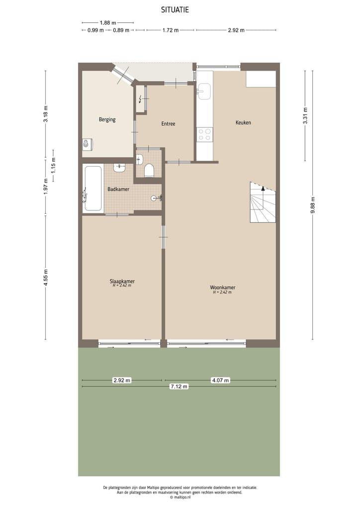 Foto 37 van Blauwe Haansteeg 8