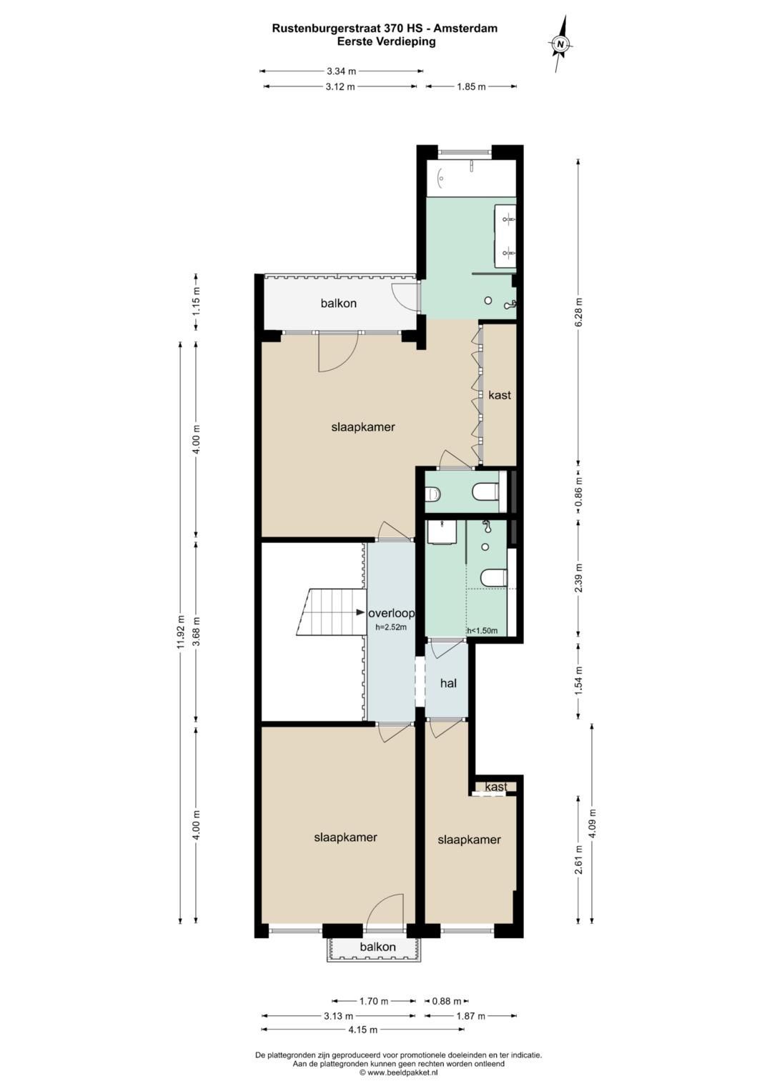 Foto 44 van Rustenburgerstraat 370-H