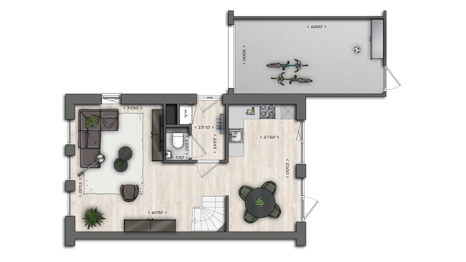 Foto 3 van Type A | Tweekapper (Bouwnr. 5)