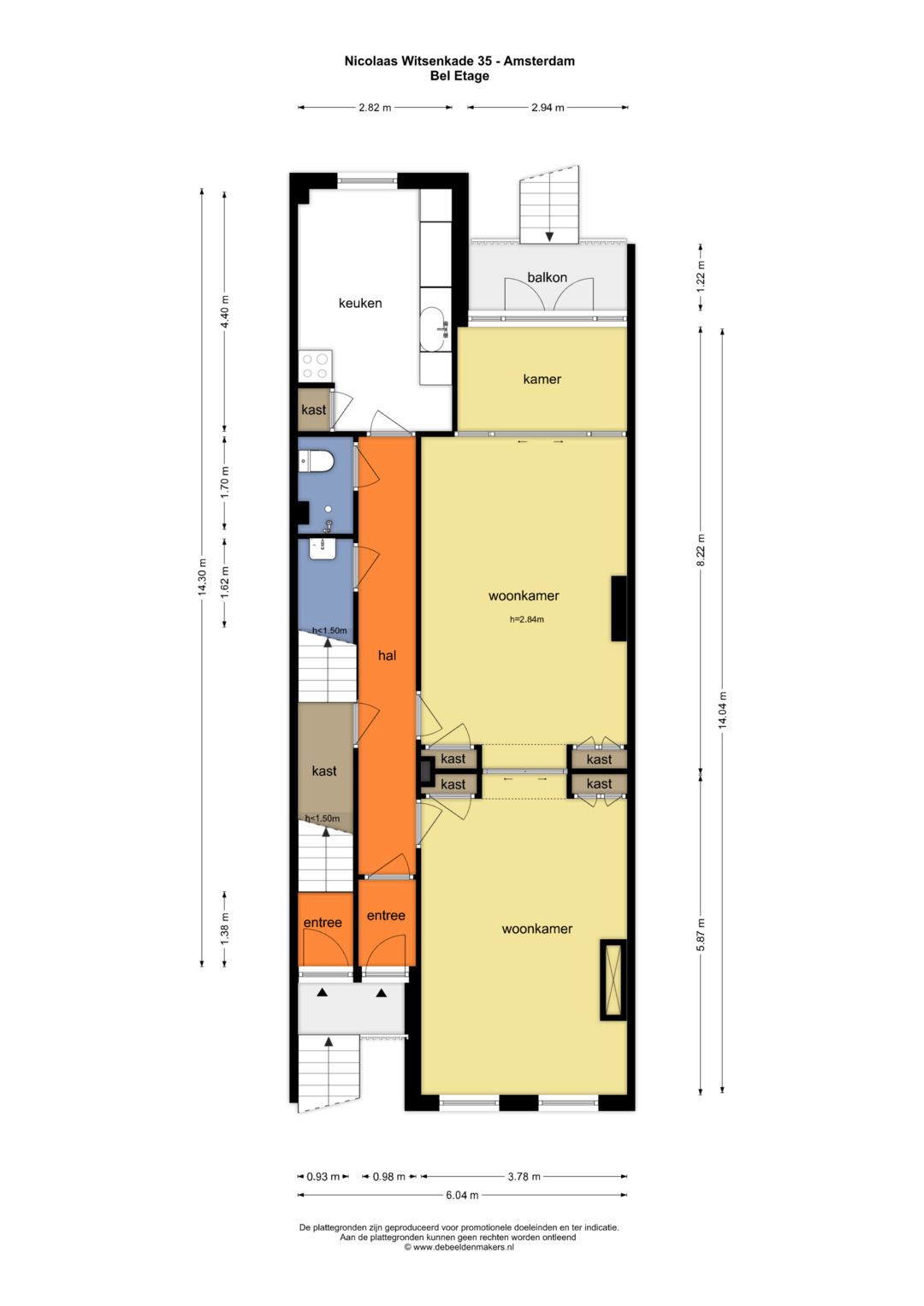 Foto 38 van Nicolaas Witsenkade 35-H